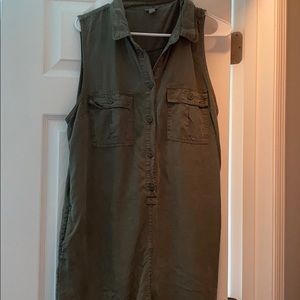 Aerie Army Green Romper